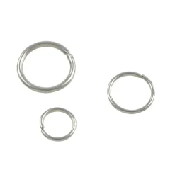 Rhodium Jump Rings by Creatology™
