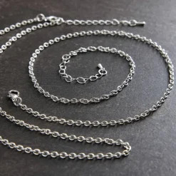 Rhodium Necklace by Creatology™, 2ct.
