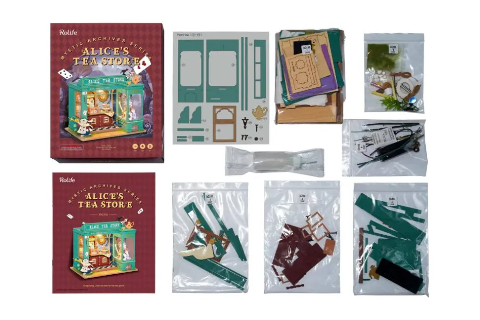 Rolife® Alice's Tea Store DIY Miniature House Kit