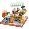 Rolife Aromatic Coffee Cart DIY Miniature House DG182