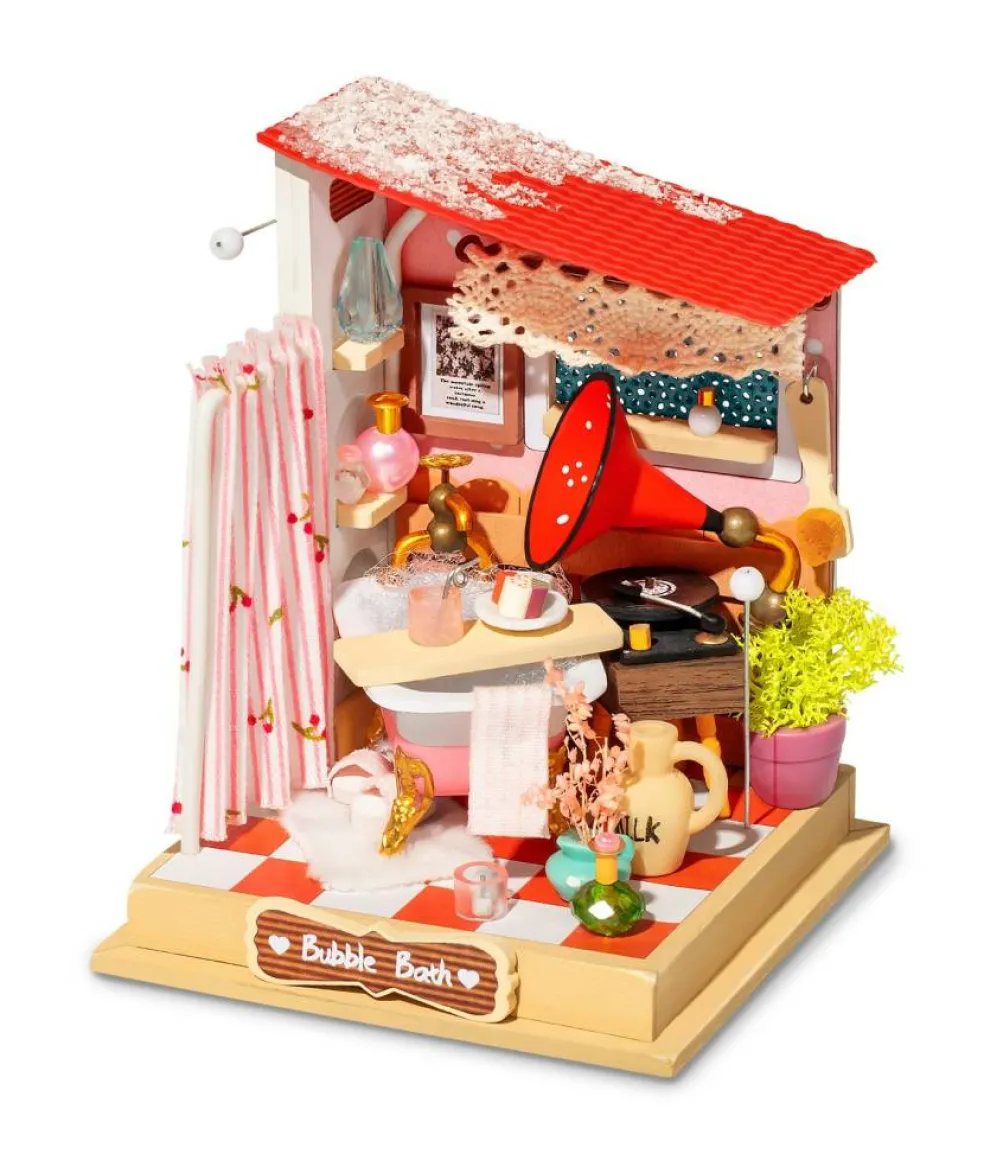 Rolife Bubble Bath DIY Miniature House DS018