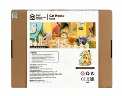 Rolife® Cat House DIY Miniature House Kit