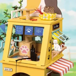 Rolife® Cat House DIY Miniature House Kit
