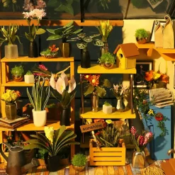 Rolife® Cathy's Flower House DIY Miniature House Kit