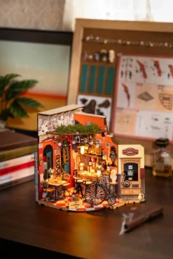 Rolife® Cheers Bar & Dining DIY Miniature House Kit