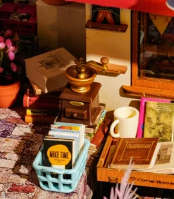 Rolife® Corner Bookstore DIY Miniature House Kit
