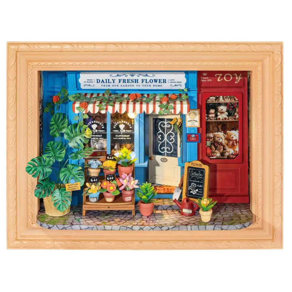 Rolife® Daily Fresh Flower Miniature Diorama Kit