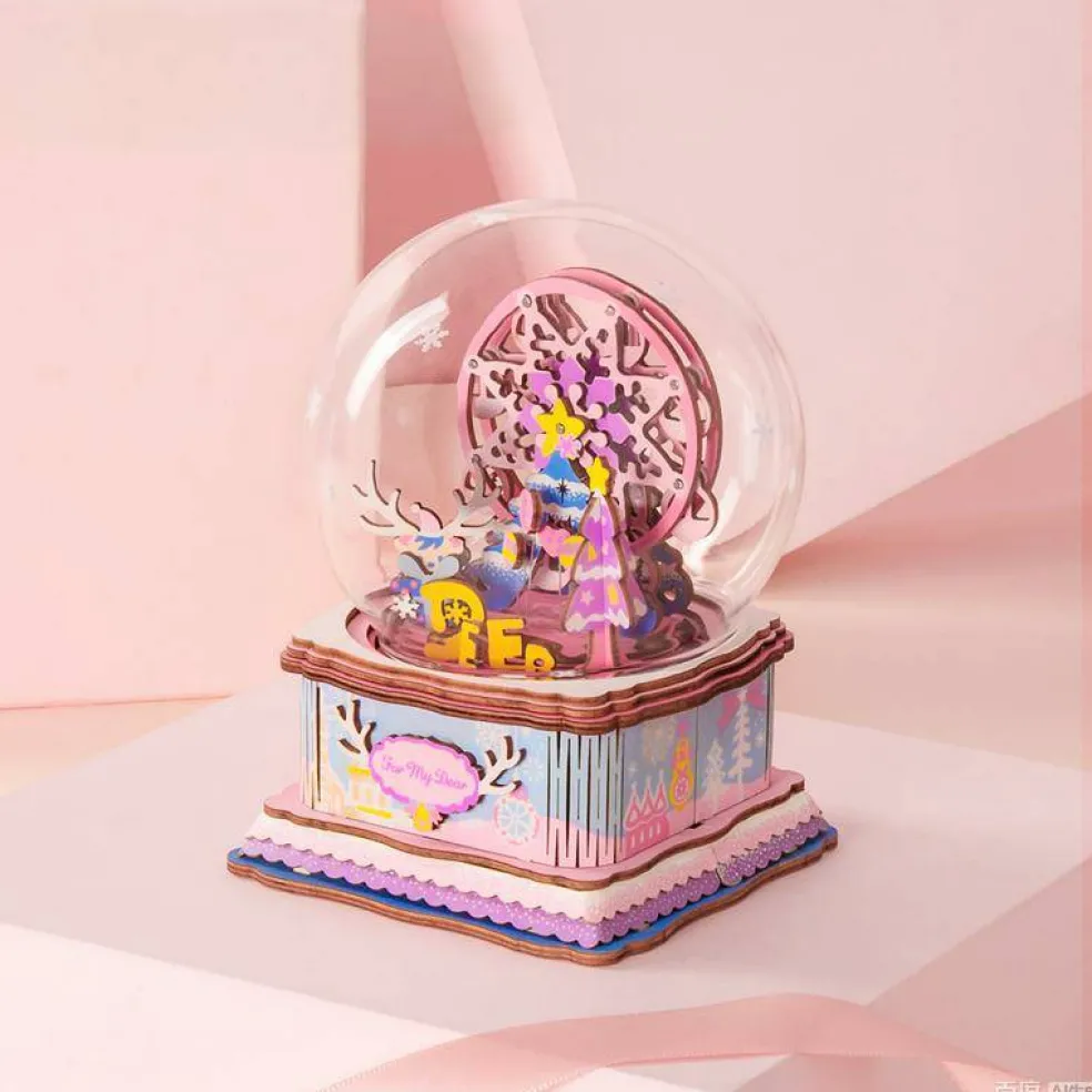 ROLIFE DIY Music Box For My Dear 3D Wooden Puzzle AM49