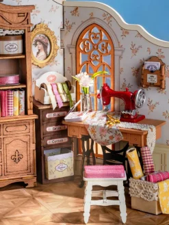Rolife® Elsa's Tailoring DIY Miniature House Kit
