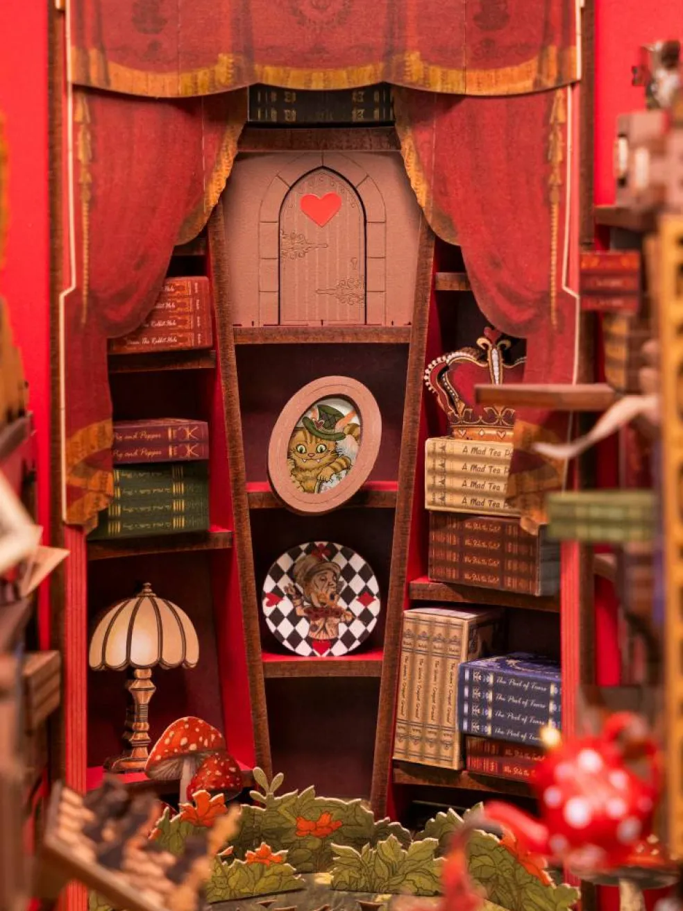 Rolife® Fall into Wonder DIY Book Nook Shelf Insert Kit