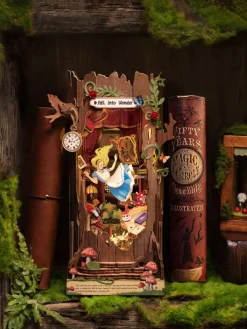 Rolife® Fall into Wonder DIY Book Nook Shelf Insert Kit