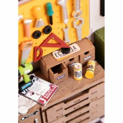 Rolife Garage Workship DIY Miniature House Kit
