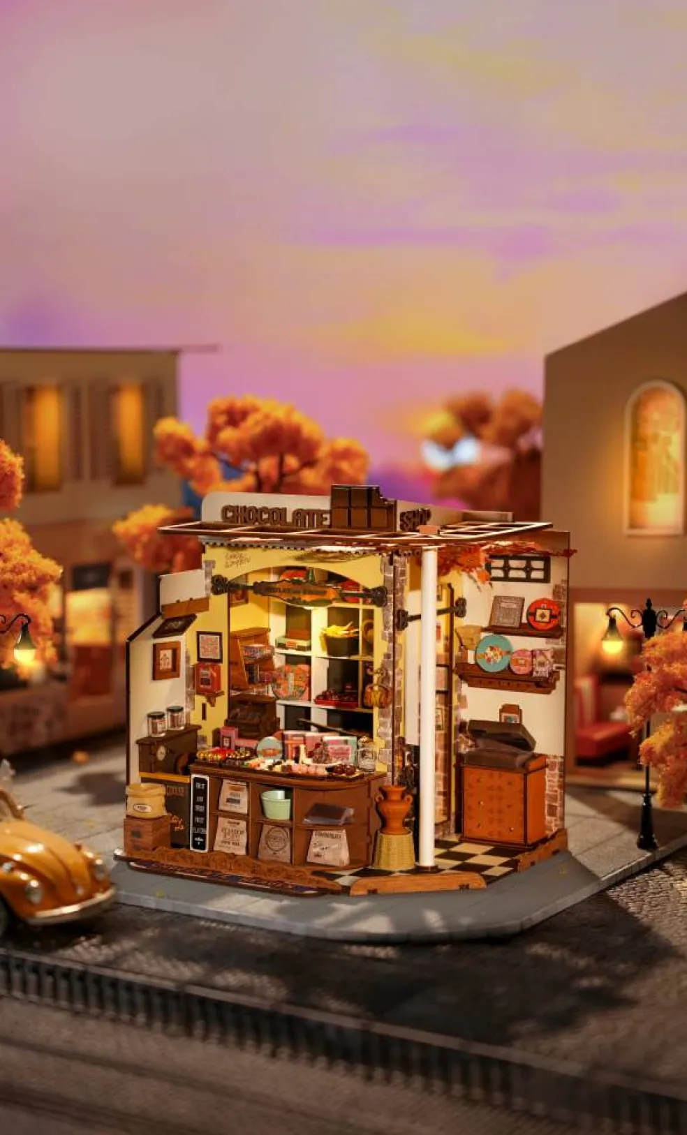 Rolife® Henry's Chocolate DIY Miniature House Kit