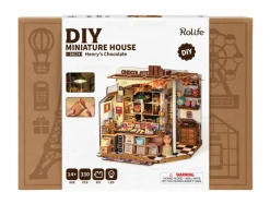 Rolife® Henry's Chocolate DIY Miniature House Kit
