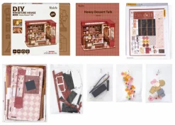 Rolife® Honey Dessert Talk DIY Miniature House Kit