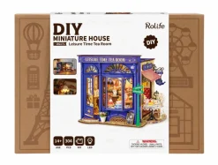 Rolife® Leisure Time Tea Room DIY Miniature House Kit