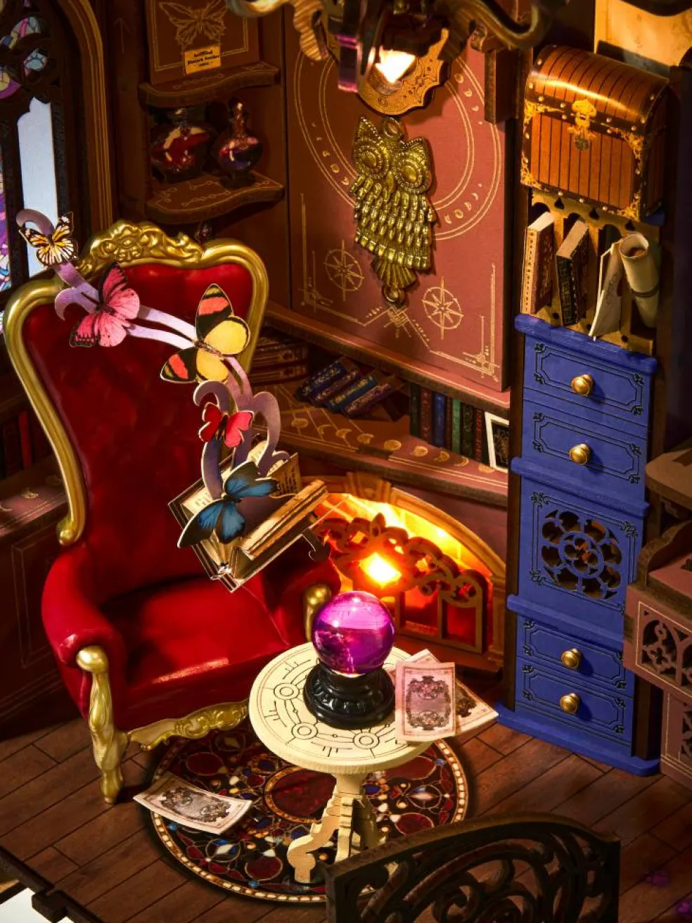 Rolife® Magic Fantasy Corner DIY Book Nook Kit