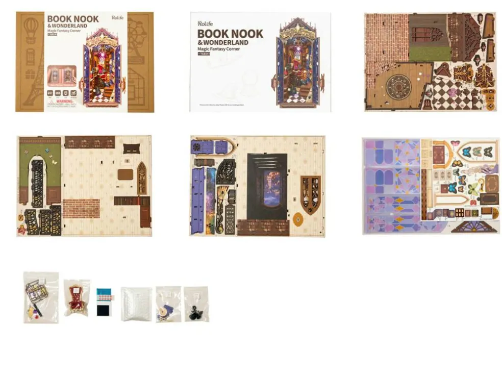 Rolife® Magic Fantasy Corner DIY Book Nook Kit