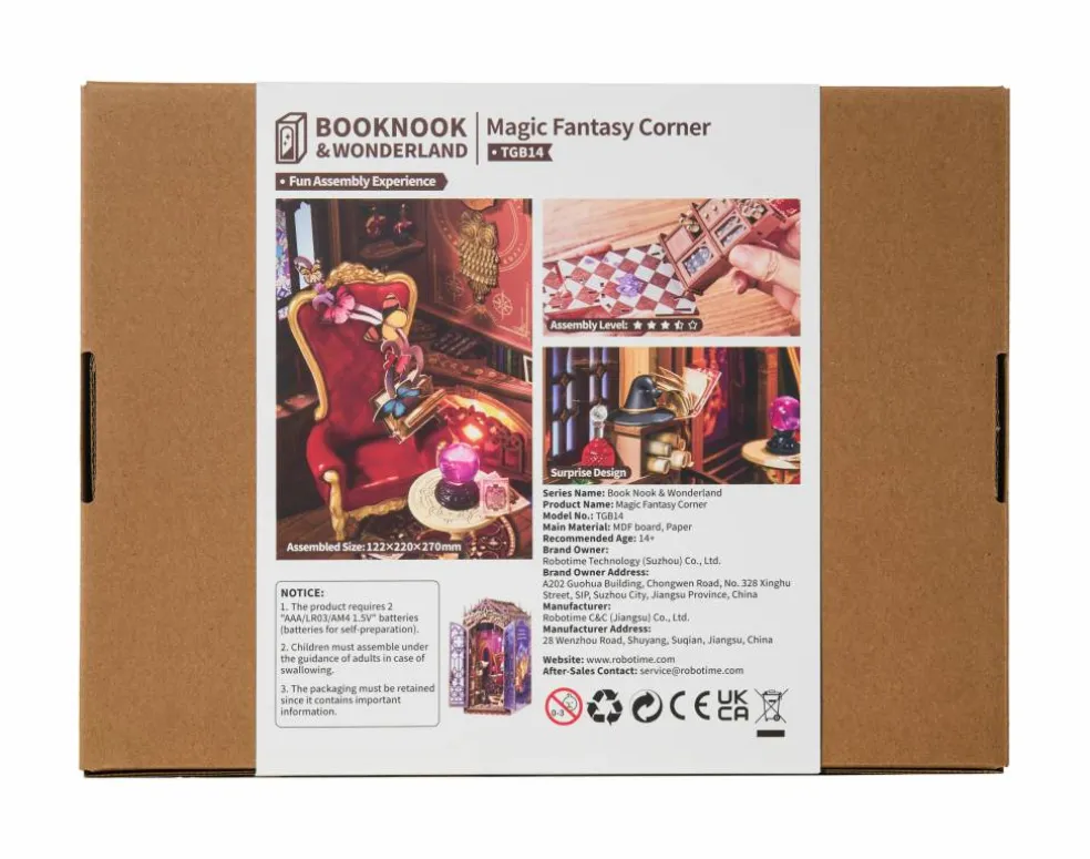 Rolife® Magic Fantasy Corner DIY Book Nook Kit