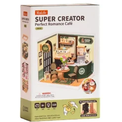 Rolife Perfect Romance Café DIY Miniature House DW028