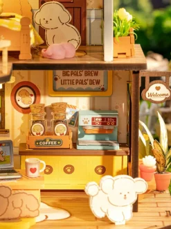 Rolife® Puppy's Cozy Villa DIY Miniature House Kit