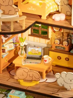 Rolife® Puppy's Cozy Villa DIY Miniature House Kit