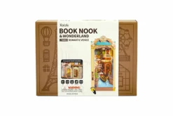 Rolife® Romantic Venice DIY Book Nook Shelf Insert Kit