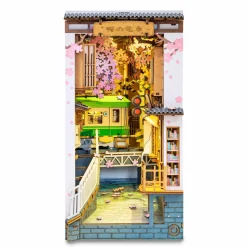 Rolife® Sakura Densya DIY Book Nook Shelf Insert Kit