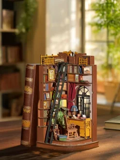 Rolife® Silent Corner Study DIY Book Nook Shelf Insert Kit