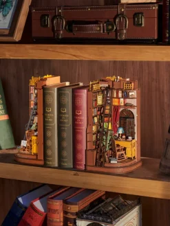 Rolife® Silent Corner Study DIY Book Nook Shelf Insert Kit