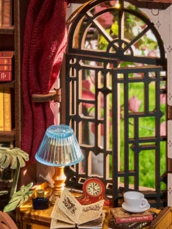 Rolife® Silent Corner Study DIY Book Nook Shelf Insert Kit