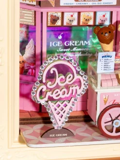 Rolife® Story Frames Sweet Scoopery Ice Cream Miniature Diorama Kit