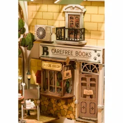 Rolife® Sunshine Town DIY Book Nook Shelf Insert Kit