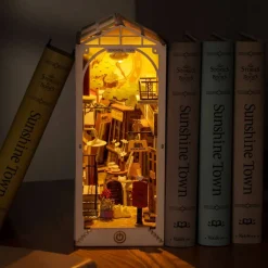 Rolife® Sunshine Town DIY Book Nook Shelf Insert Kit