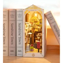Rolife® Sunshine Town DIY Book Nook Shelf Insert Kit