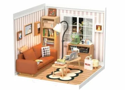 Rolife® Super Creator Cozy Living Lounge DIY Miniature Kit
