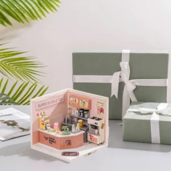 Rolife® Super Creator Double Joy Bubble Tea DIY Miniature Kit