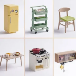 Rolife® Super Creator Happy Meals Kitchen DIY Miniature Kit