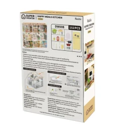 Rolife® Super Creator Happy Meals Kitchen DIY Miniature Kit