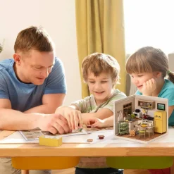Rolife® Super Creator Happy Meals Kitchen DIY Miniature Kit