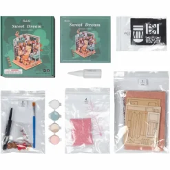 Rolife® Sweet Dream Bedroom DIY Miniature Kit