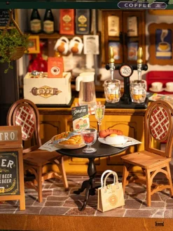 Rolife® Tipsy Restaurant DIY Miniature House Kit