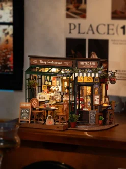 Rolife® Tipsy Restaurant DIY Miniature House Kit
