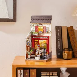 Rolife Vienna Bookstore DIY Miniature House DG183