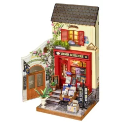 Rolife Vienna Bookstore DIY Miniature House DG183