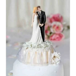 Romantic Stephanotis Cake Topper