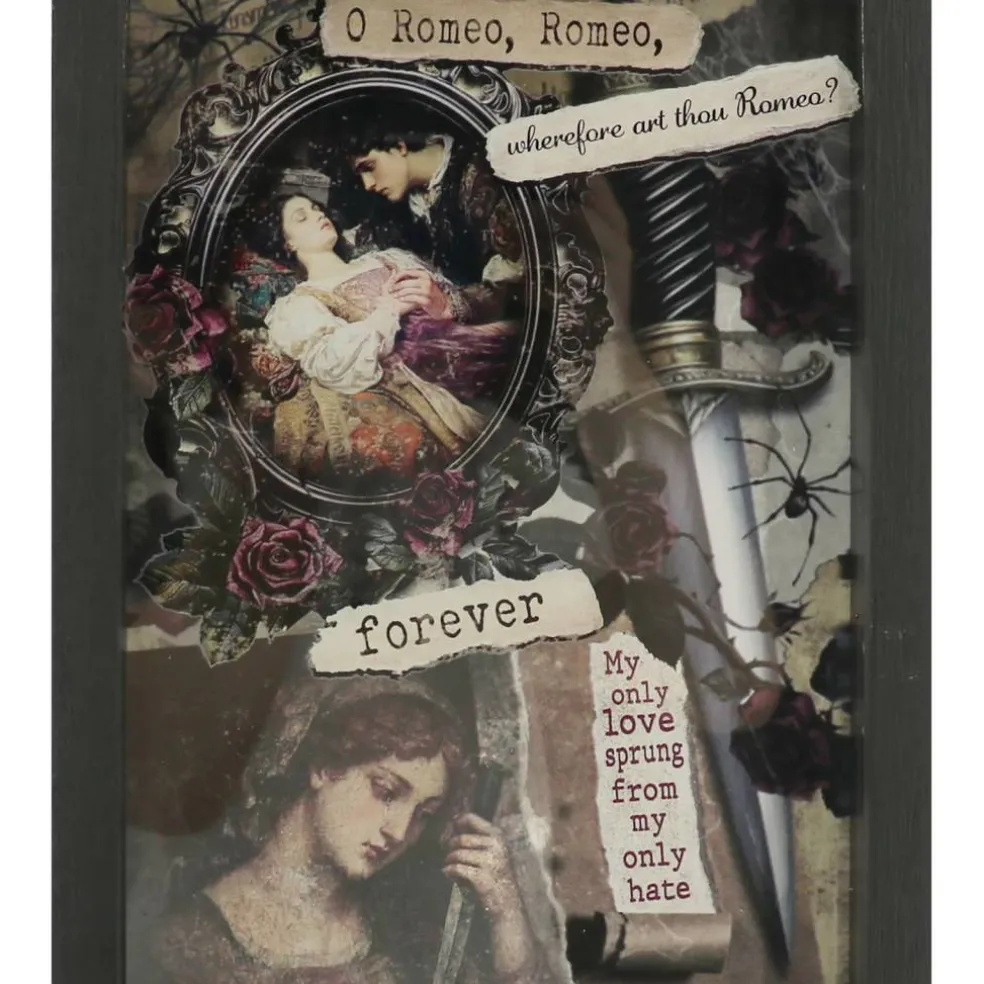Romeo Romeo Wall Sign in Black Frame by Ashland®