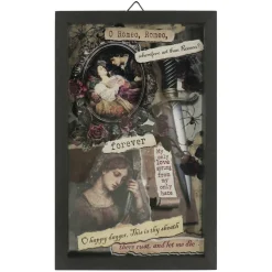 Romeo Romeo Wall Sign in Black Frame by Ashland®