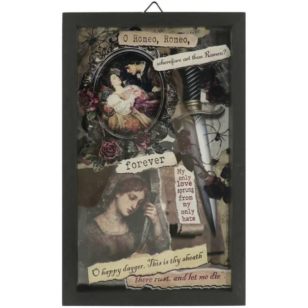 Romeo Romeo Wall Sign in Black Frame by Ashland®