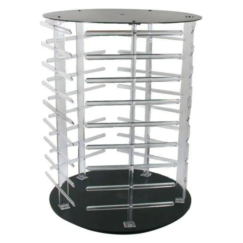 Rotating Earring Display Stand Revolving 180 Cards
